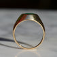 Bold Emerald Solitaire Ring