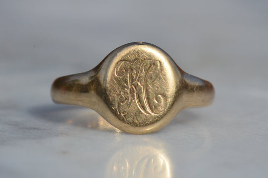 Warm Vintage Signet KC