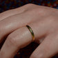 Vintage Faceted Gold Band