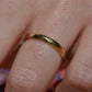 Vintage Faceted Gold Band