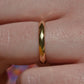 Vintage Faceted Gold Band