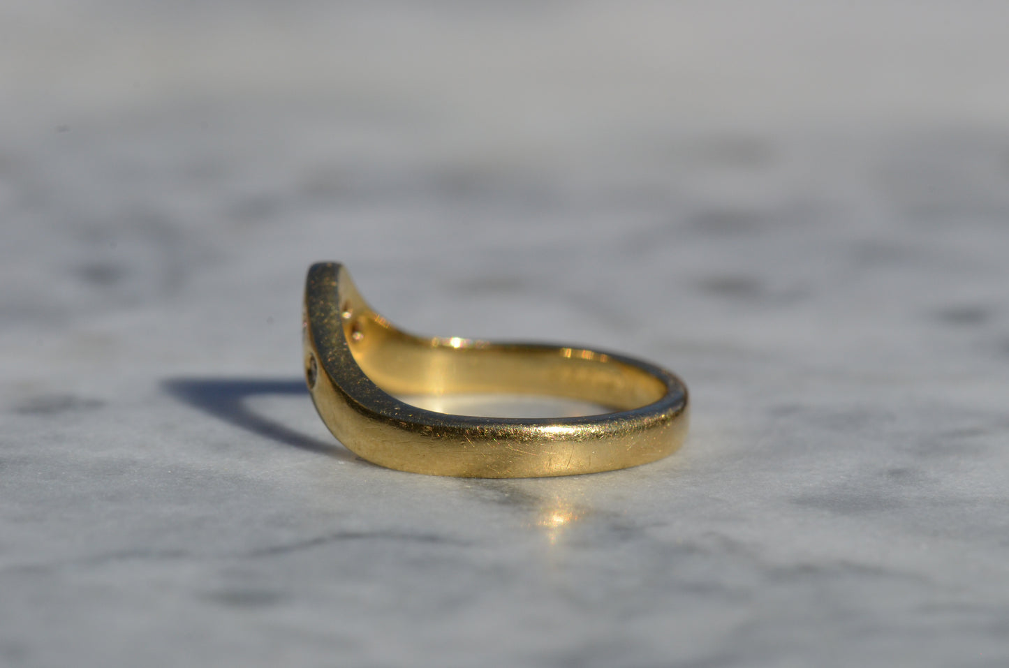 Estate Dipped Diamond Band