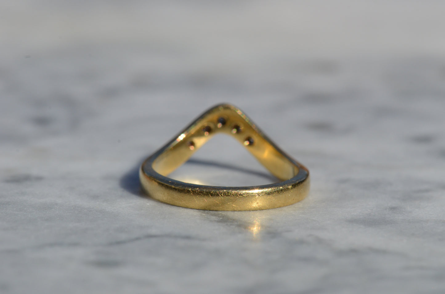 Estate Dipped Diamond Band