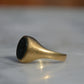 Petite Bloodstone Crest Ring