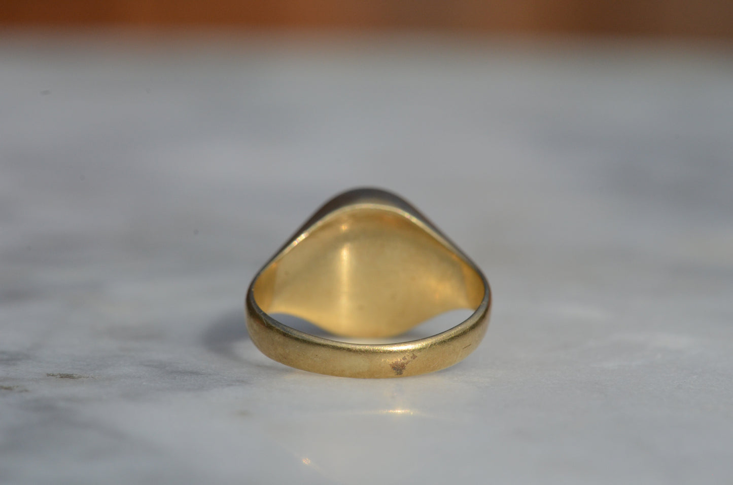 Petite Bloodstone Crest Ring