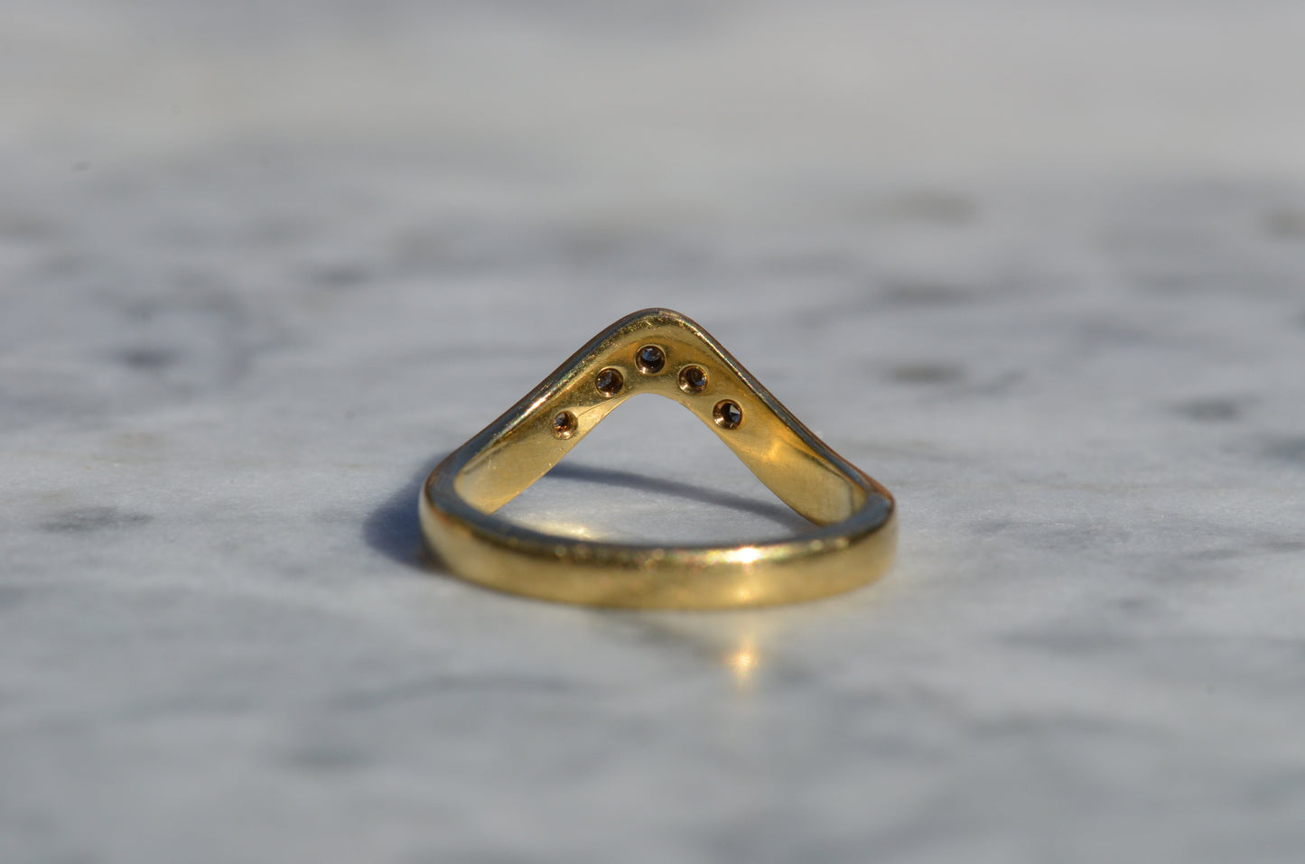 Estate Dipped Diamond Band