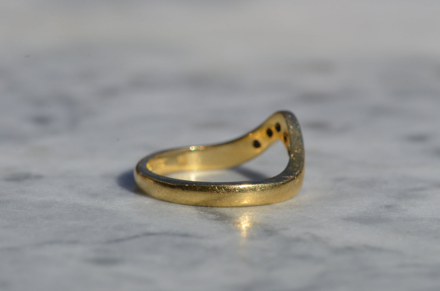 Estate Dipped Diamond Band