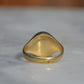 Petite Bloodstone Crest Ring