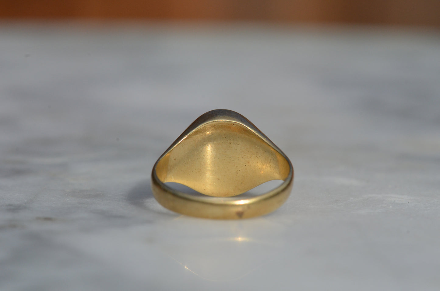 Petite Bloodstone Crest Ring