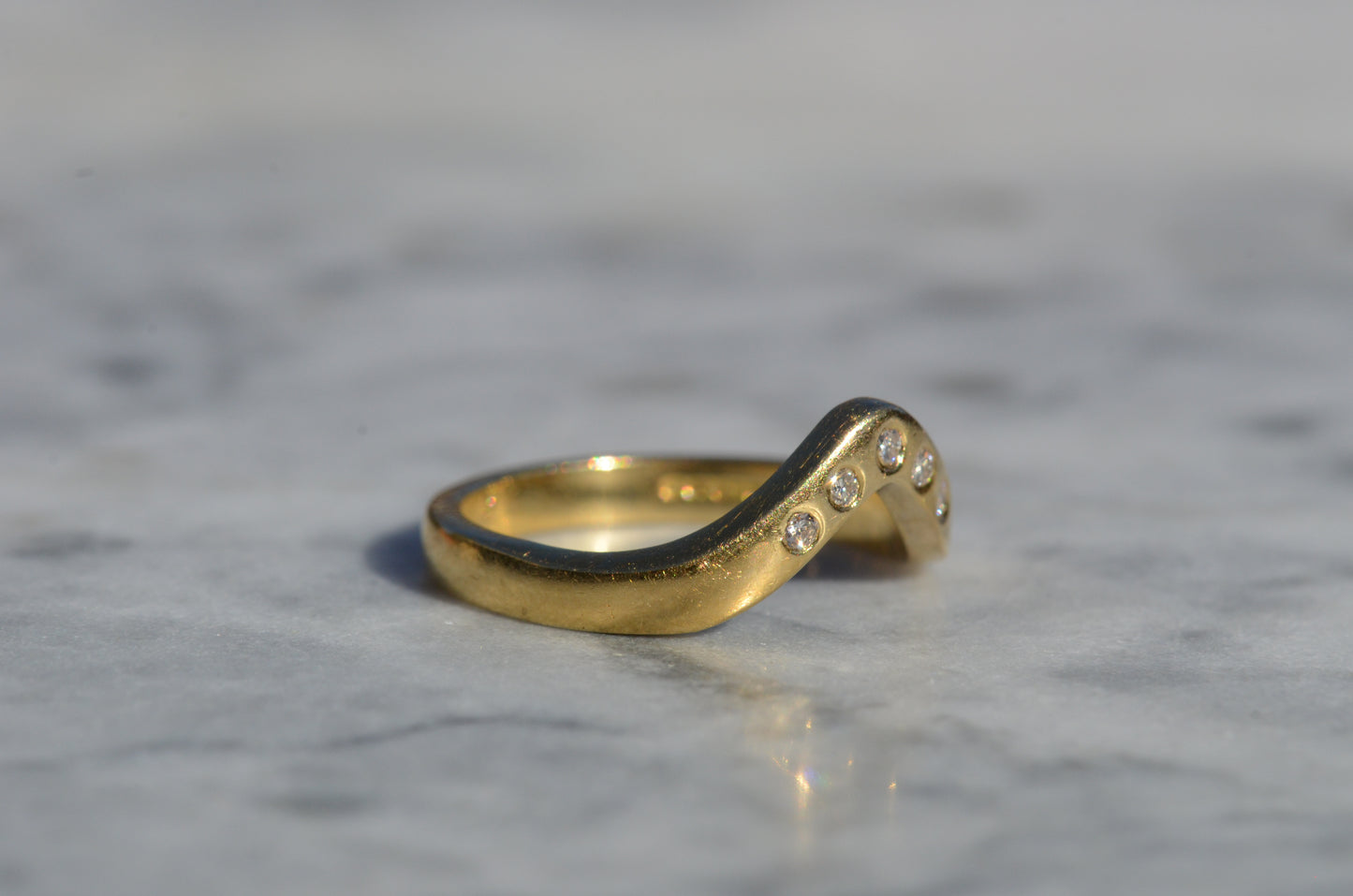 Estate Dipped Diamond Band