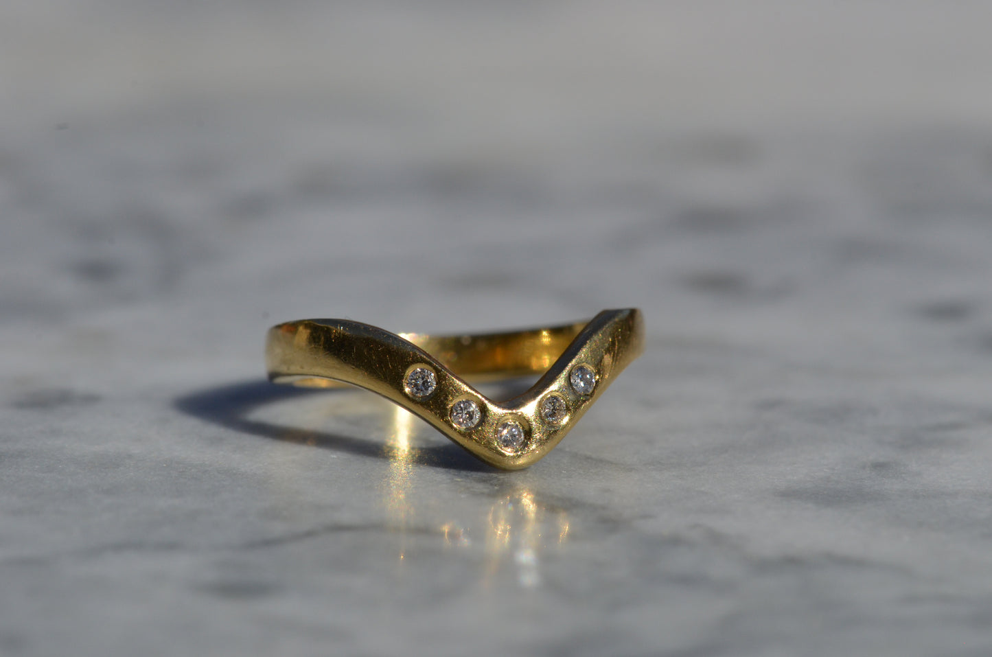 Estate Dipped Diamond Band