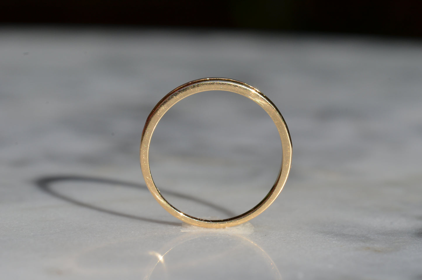 Ruby and Diamond Half Eternity Band