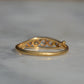 Elegant Edwardian Five Stone Band