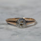 Vibrant Antique Austrian OEC Solitaire