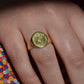 Heavy Midcentury Signet Ring MFM