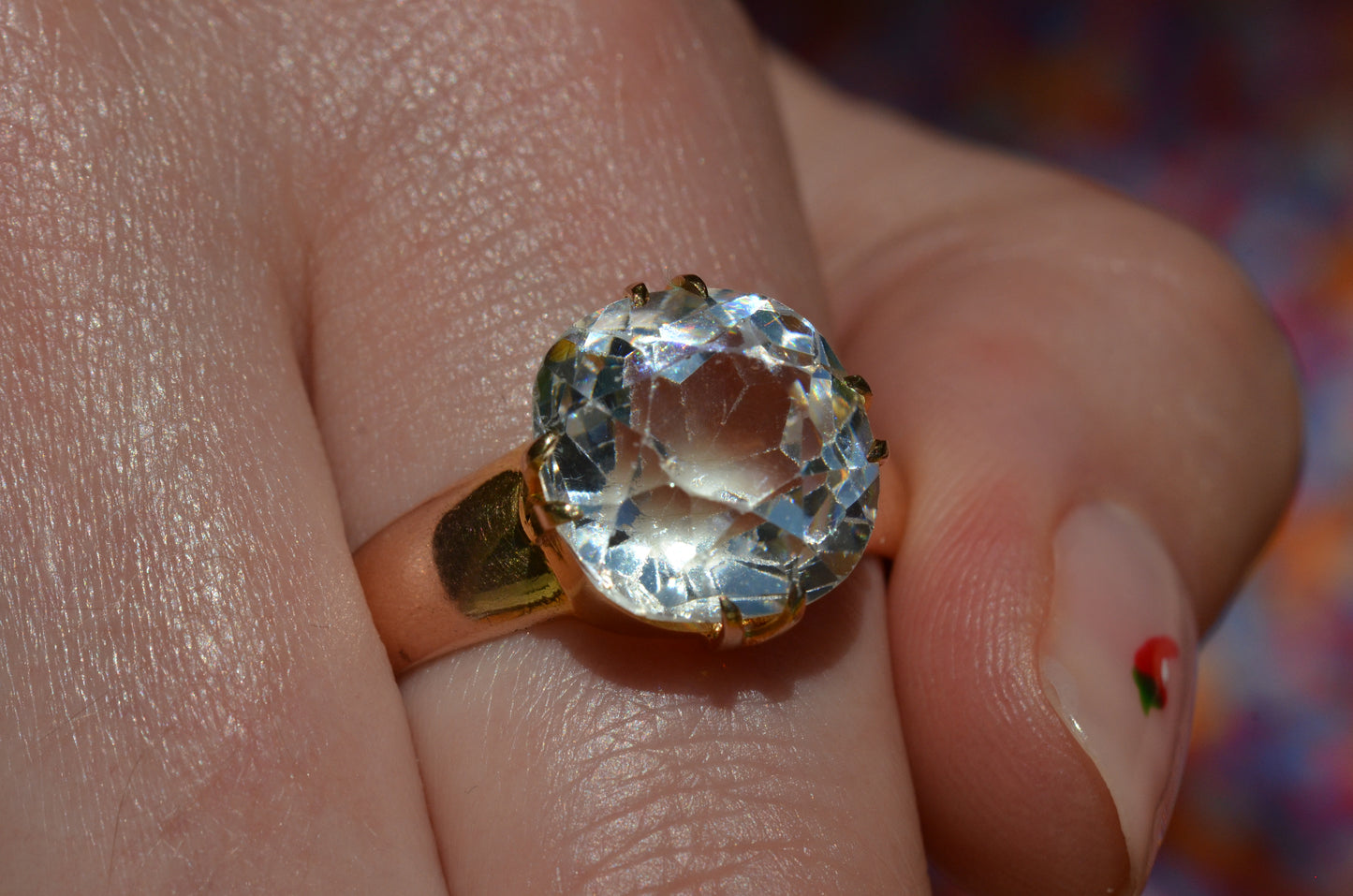 Ample Antique Paste Ring