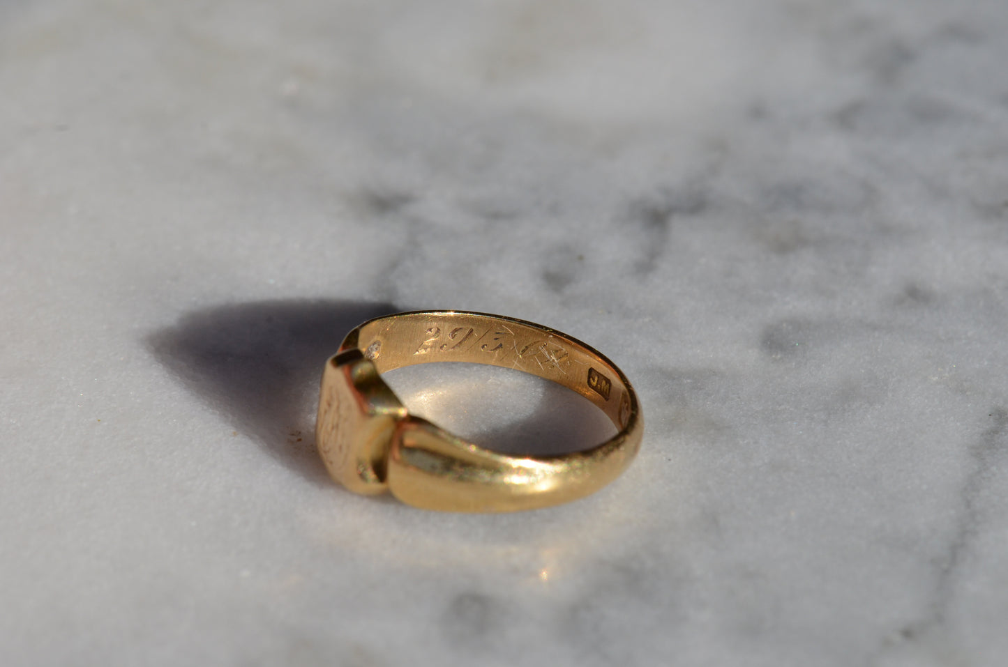 Sentimental Antique Signet Ring