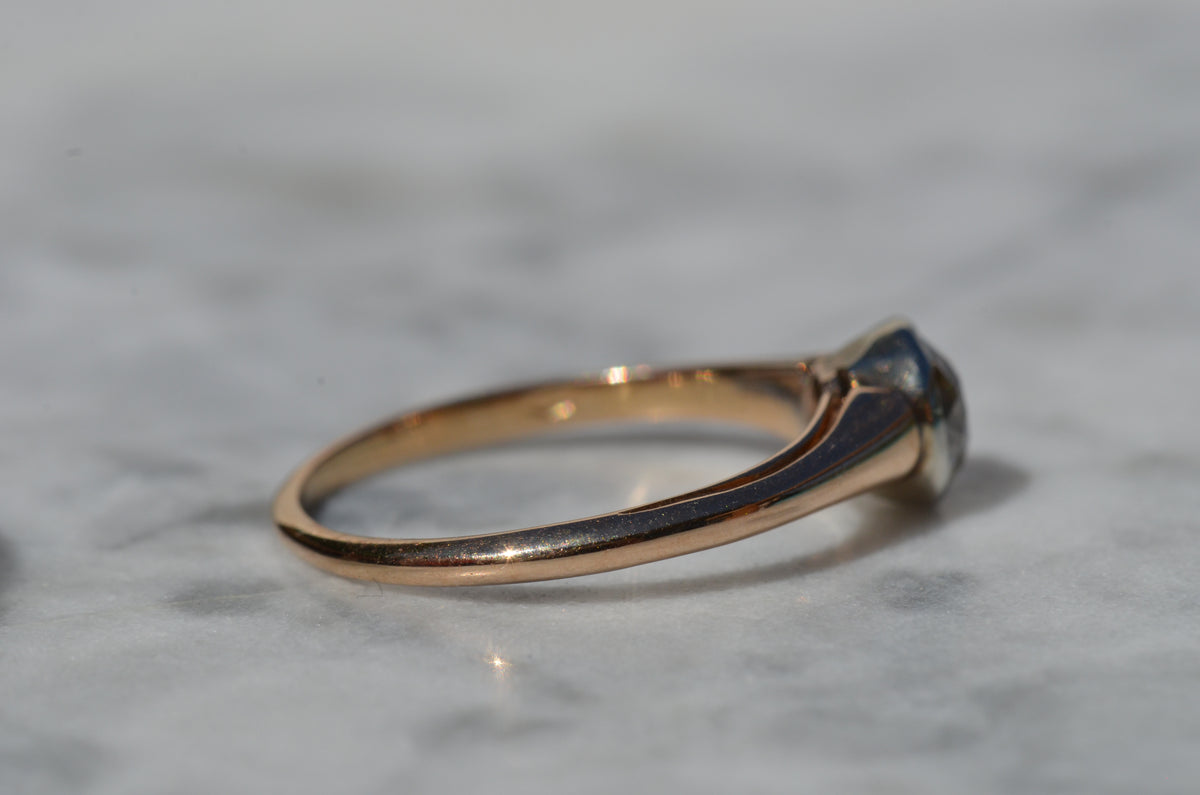 Vibrant Antique Austrian OEC Solitaire