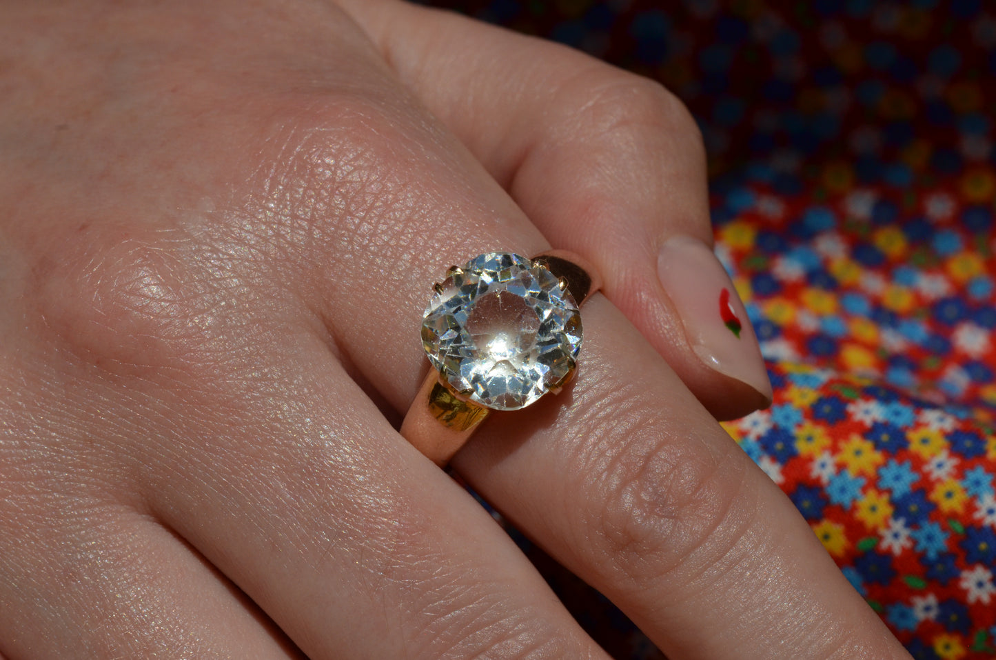 Ample Antique Paste Ring