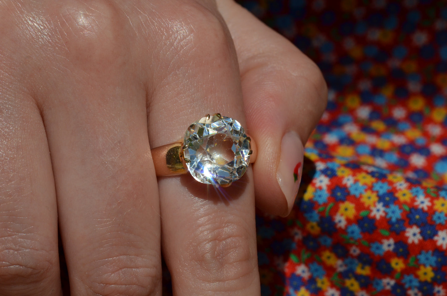 Ample Antique Paste Ring