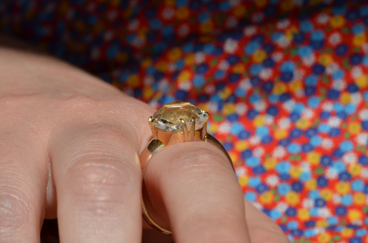 Ample Antique Paste Ring