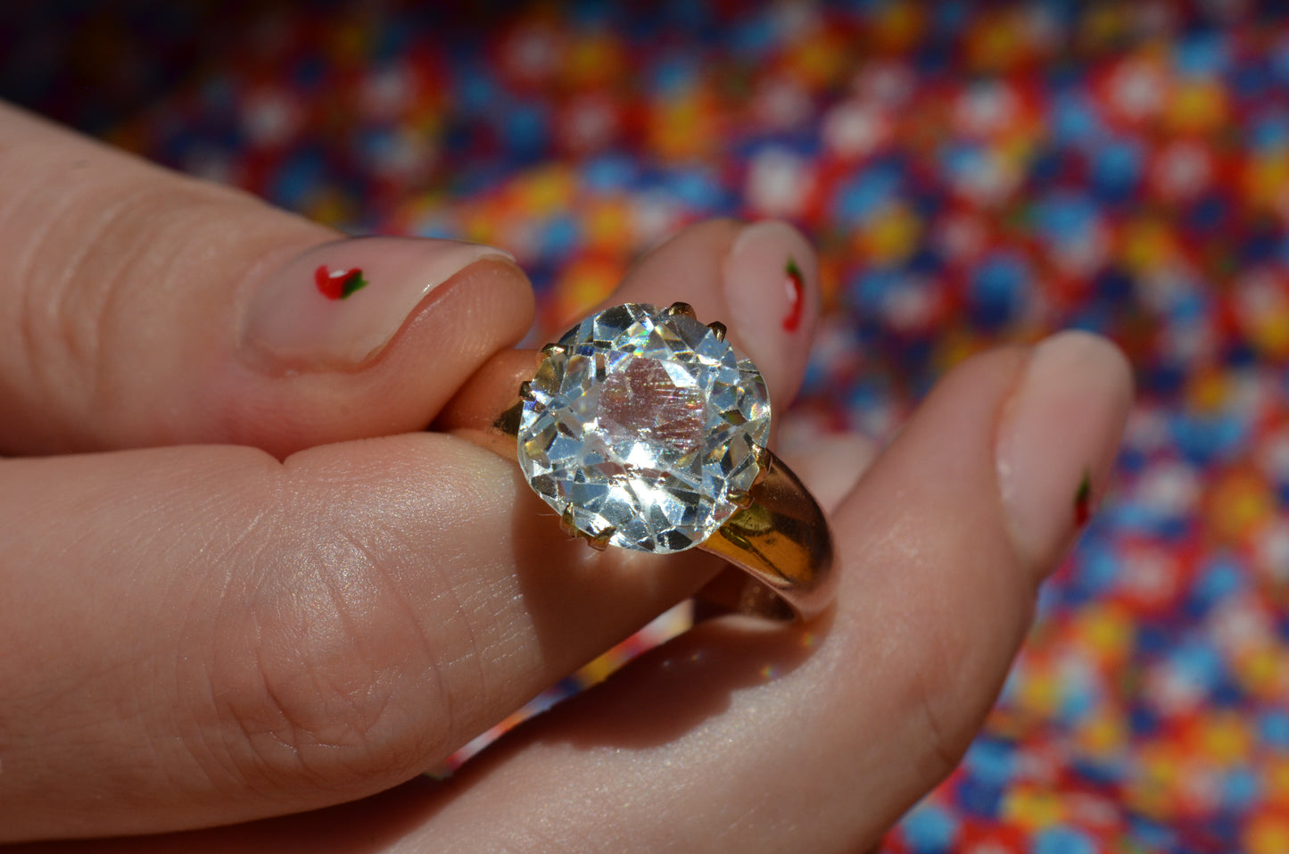 Ample Antique Paste Ring