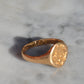 Fancy Antique Monogram Signet MRH