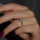 Scintillating Vintage Old Euro Cluster Ring