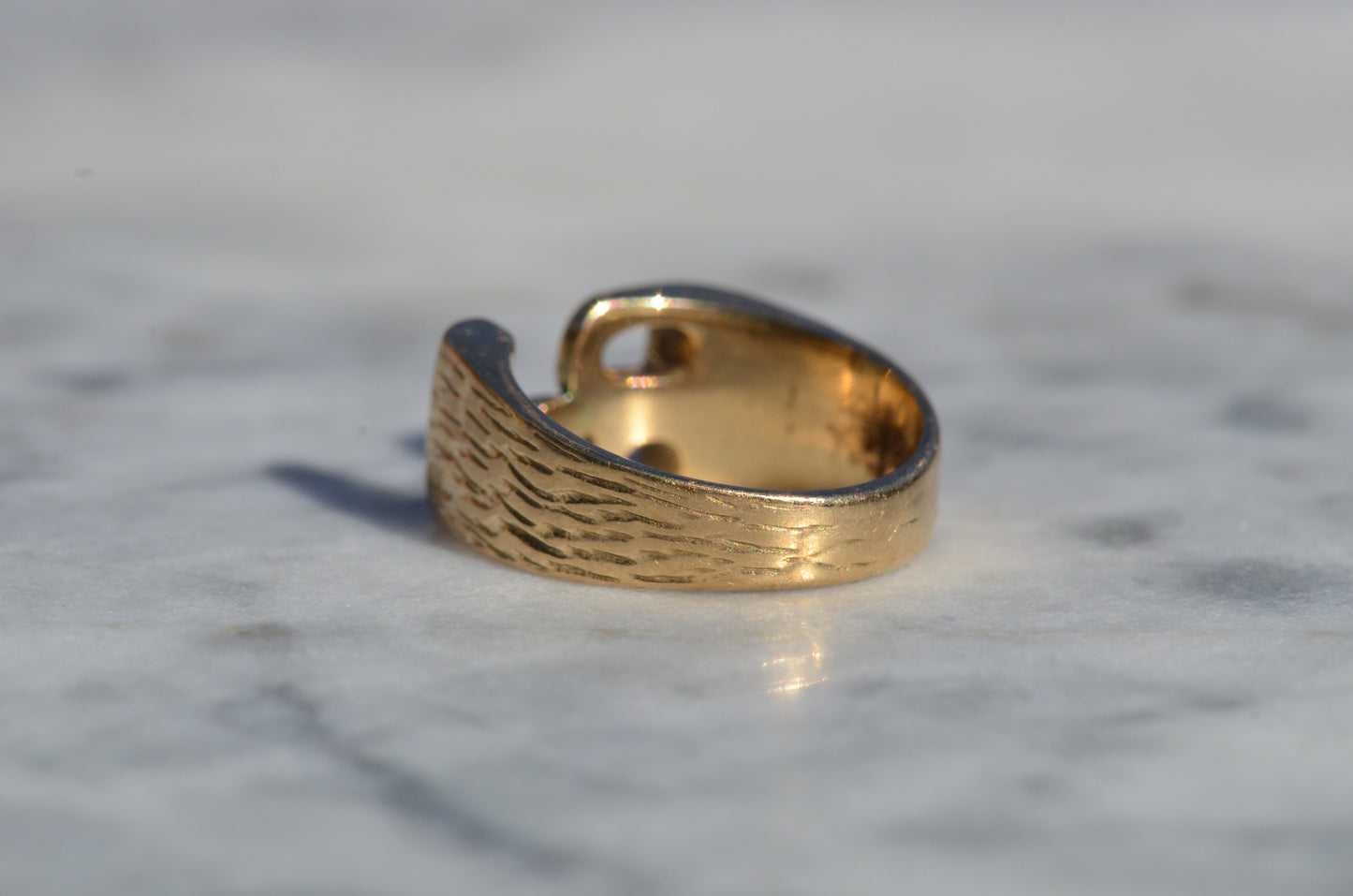 Heavy Letter Ring RJ