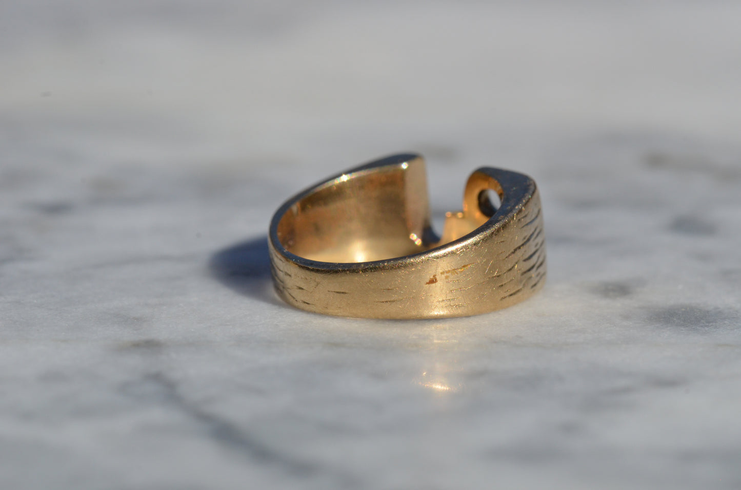 Heavy Letter Ring RJ