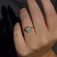 Scintillating Vintage Old Euro Cluster Ring