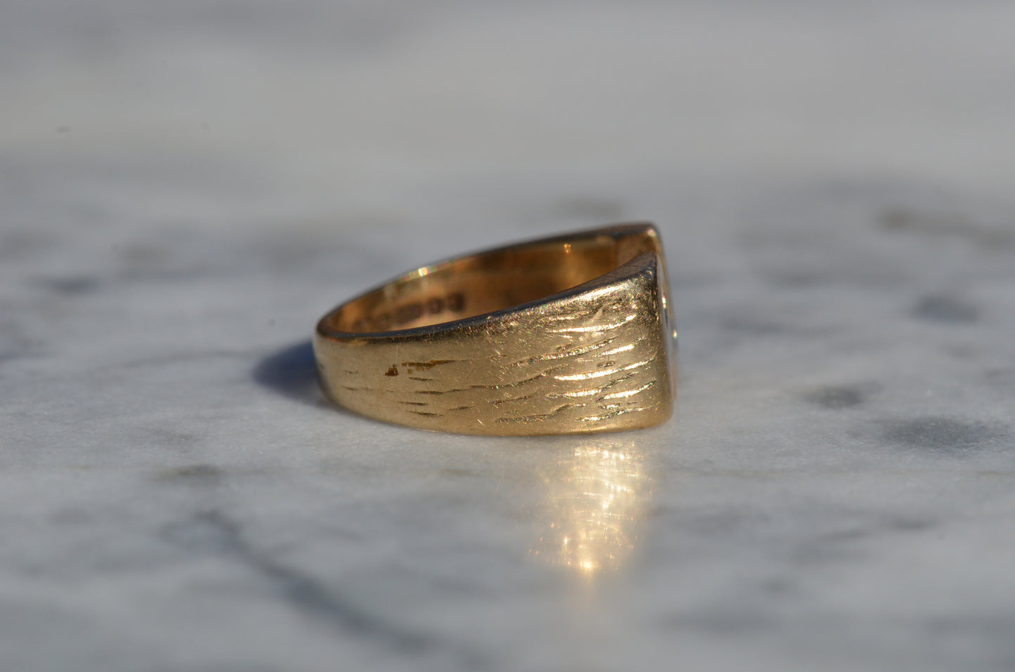 Heavy Letter Ring RJ