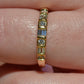 Scintillating Mixed Cut Diamond Band