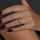 Scintillating Vintage Old Euro Cluster Ring