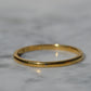 Narrow Estate 22k Band Size 10