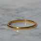 Narrow Estate 22k Band Size 10