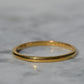 Narrow Estate 22k Band Size 10