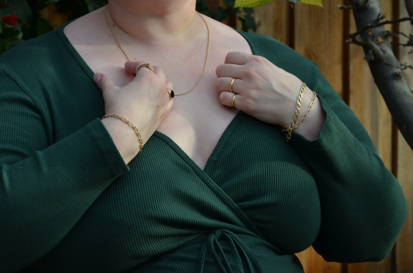 Softly Twisting Vintage Bracelet