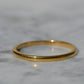 Narrow Estate 22k Band Size 10