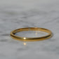 Narrow Estate 22k Band Size 10