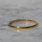 Narrow Estate 22k Band Size 10