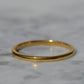 Narrow Estate 22k Band Size 10