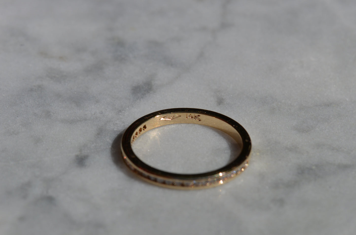 Slim 2/3 Eternity Band