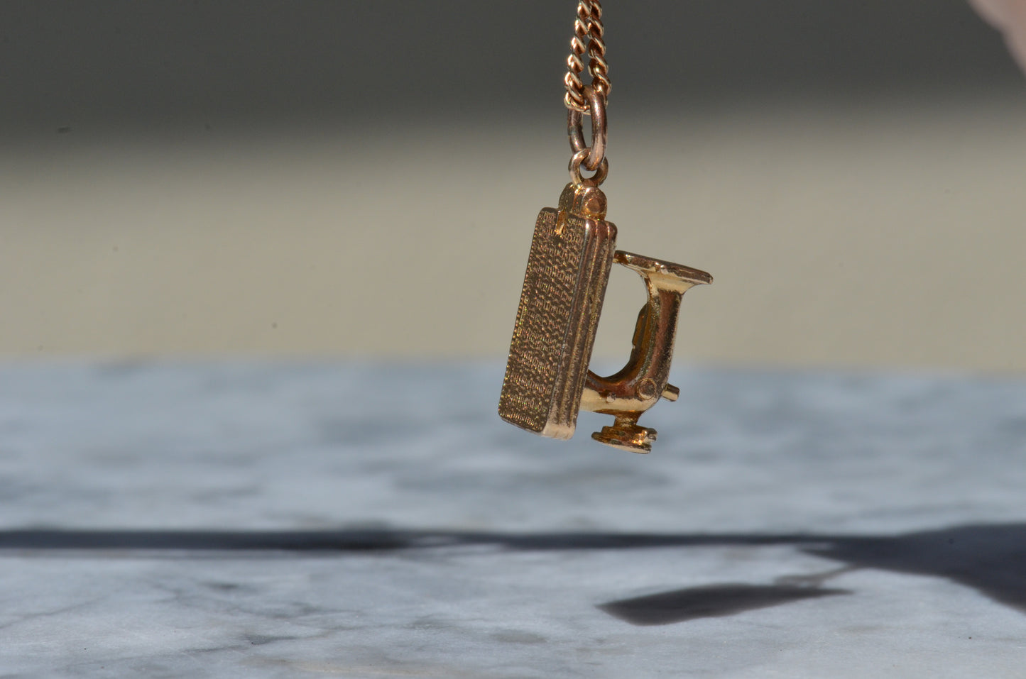 Articulated Sewing Machine Charm