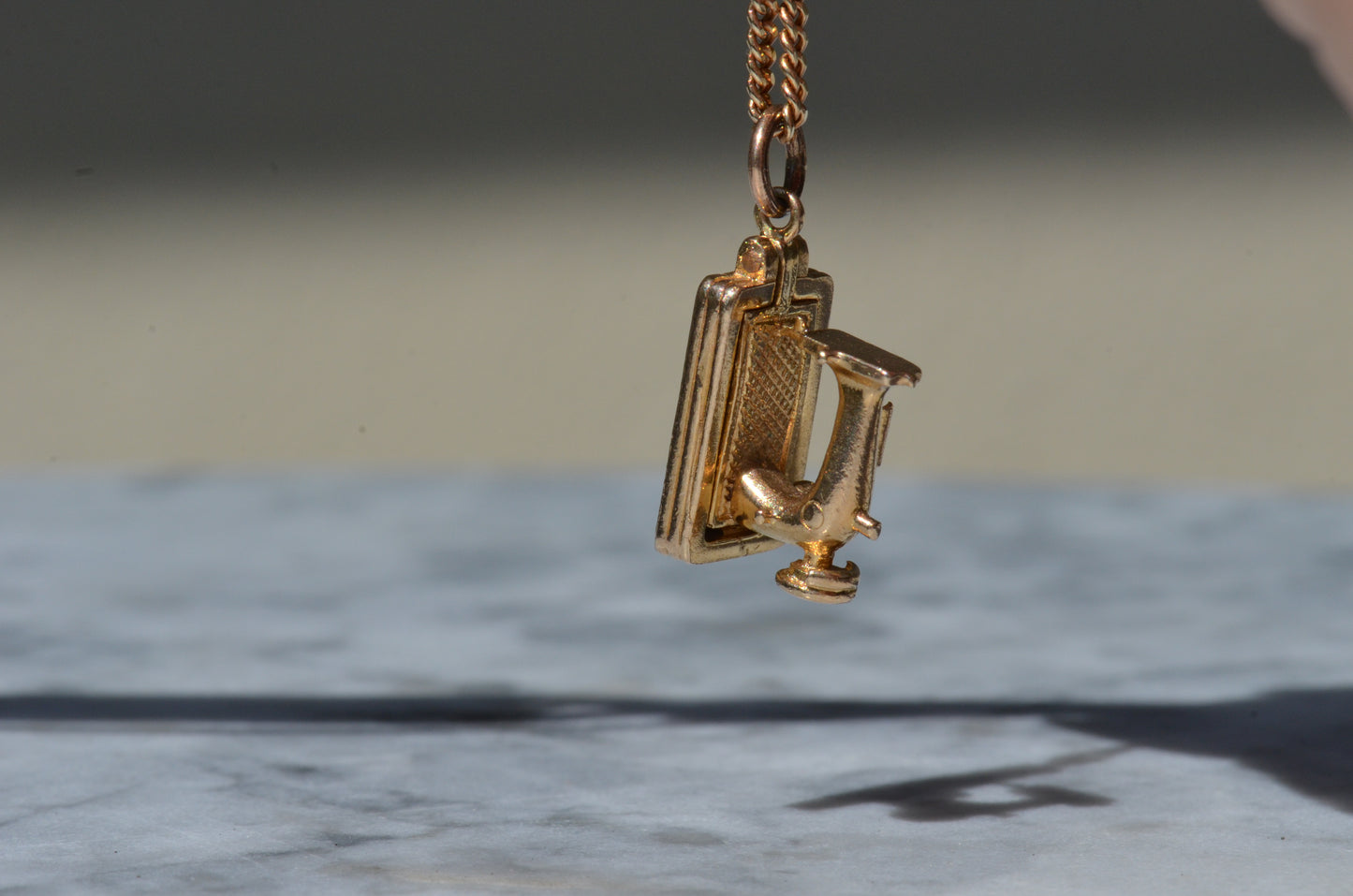 Articulated Sewing Machine Charm