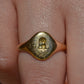 Hopeful Antique Crest Signet