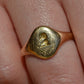 Hopeful Antique Crest Signet