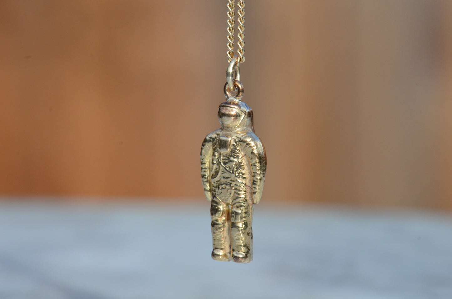 Midcentury Astronaut Charm