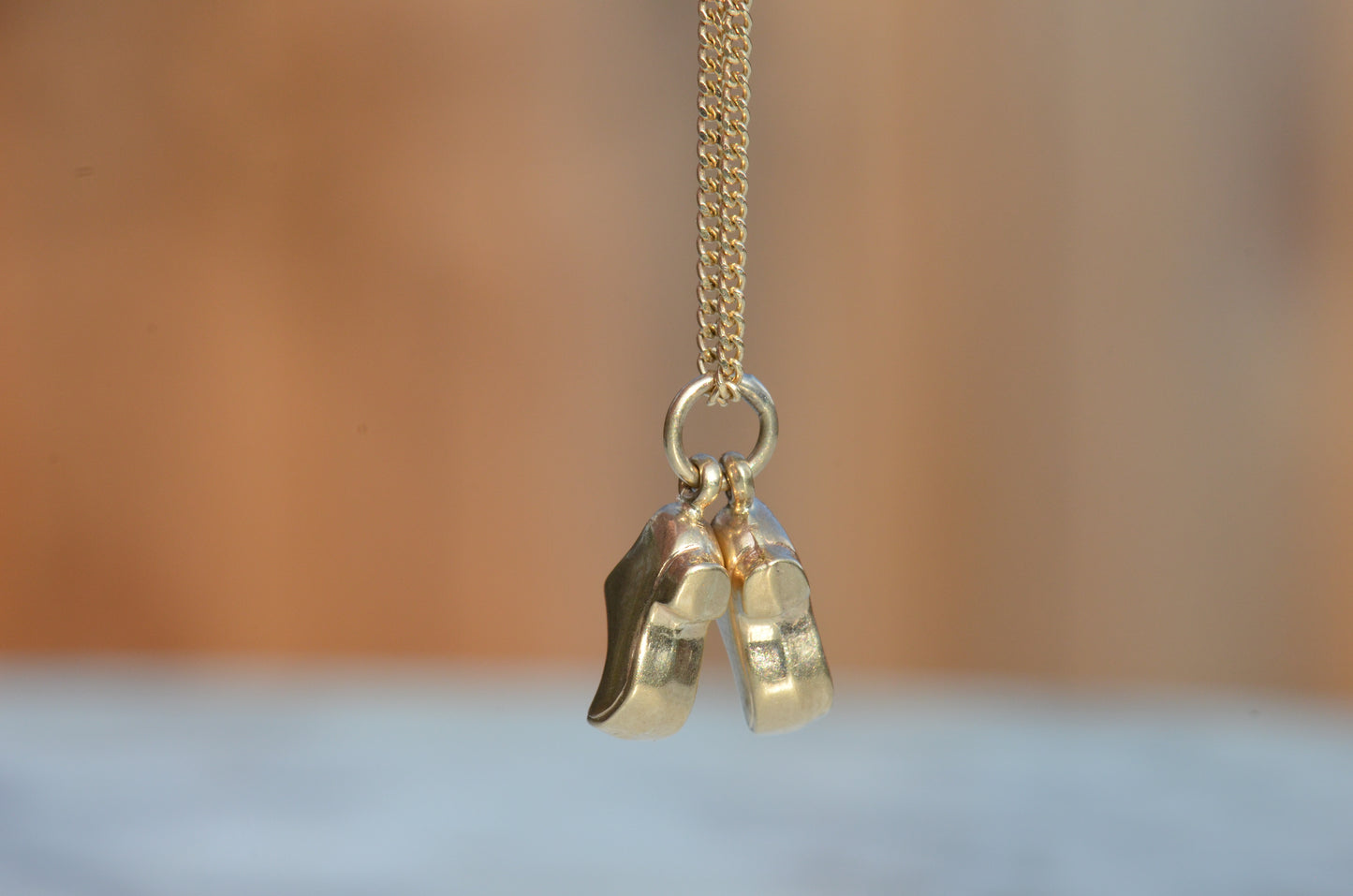 Tiny Pair of Clogs Charm