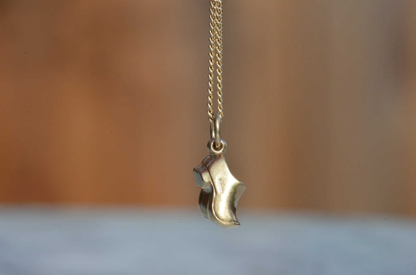 Tiny Pair of Clogs Charm